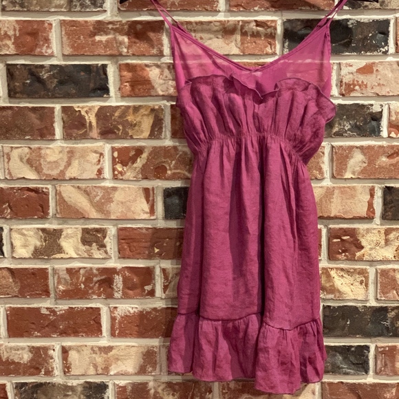 Costa Blanca Purple Mini Dress - Picture 1 of 2